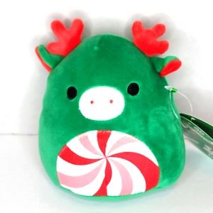 🎄 ZUMIR 🫎 Green Peppermint Belly Moose Christmas 2023 Original Squishmallow